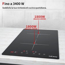 3400 W Piano Cottura a