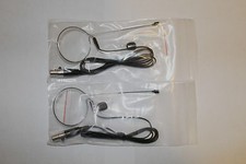 2 microfoni auricolari neri
