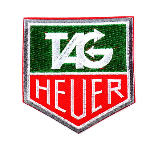 Tag heuer embroidered patch - tag,