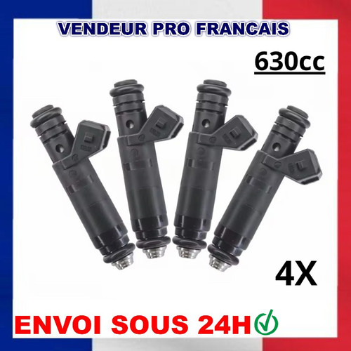Injecteurs carburant 630cc - 4,
