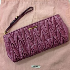 Pochette cosmetica in pelle