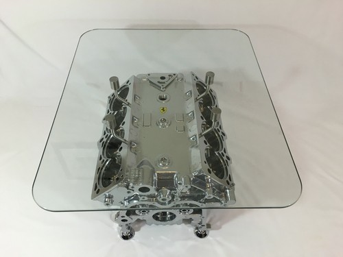 Tavolino blocco motore ferrari - tavolino,