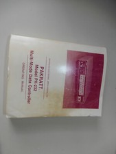AEA PAKRATT MODEL PK-232 CONTROLLER DATI MULTIMODE MANUALE OPERATIVO