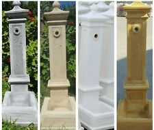FONTANA FONTANELLA DA GIARDINO ESTERNO CEMENTO MARMO RUSTICO MODERNO H82