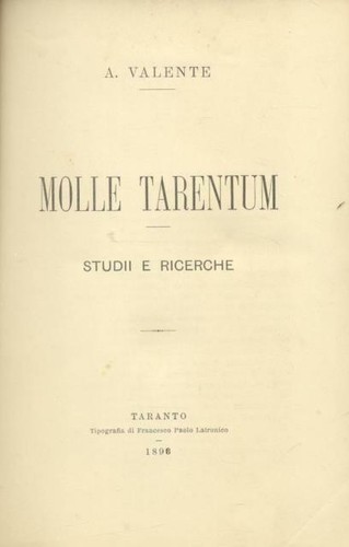 Valente molle tarentum - valente,