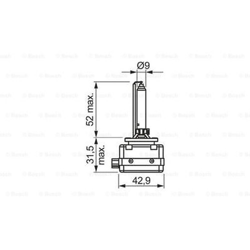 Lampadina faro bosch - lampadina,, 987