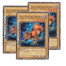 3x FOLLE CANE DELL'OSCURITÀ • (Mad Dog Of Darkness) • Comune • DR2 IT058 • Unl