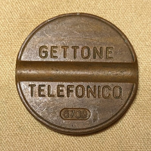 Gettone telefonico 6709 senza - 6709,