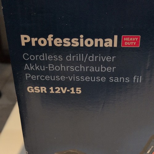 Bosch professional gsr 12v - professional, 12v-15