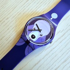 Swatch - GV133 - Purple Poodle - NEW - MAI INDOSSATO -