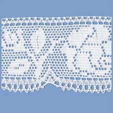 MERLETTO COTONE 103 MM BIANCO