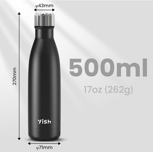 Yish borraccia termica - yish, in