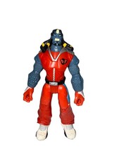 HASBRO 2005 ACTION MAN ATOM A.T.O.M. 5'' ACTION FIGURE Blue