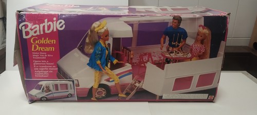 Barbie golden dream camper - dream,