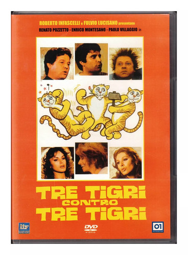 Dvd tre tigri contro - tigri,