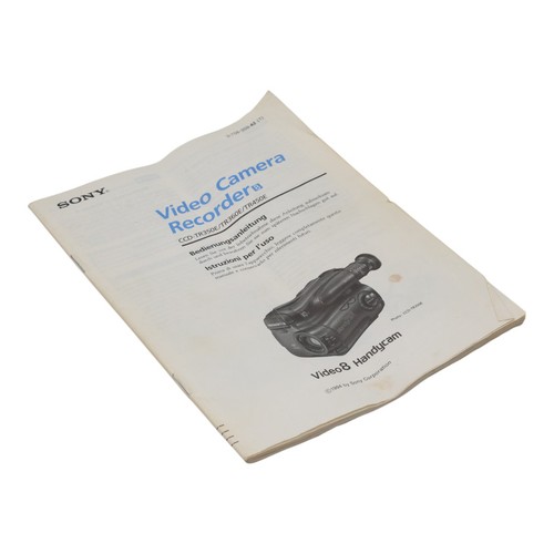 Sony videocamera registratore - sony,