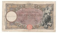 500 LIRE MIETITRICE (FASCIO)