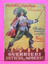Album figurine GUERRIERI ANTICHI E MODERNI Carroccio 1951 originale COMPLETO !!
