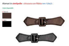 Alamari in similpelle -