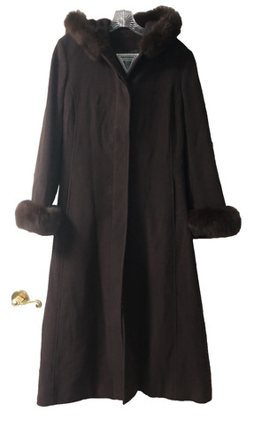 Cappotto vintage marrone