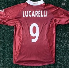 LUCARELLI TORINO MATCH WORN SHIRT 2001-2002