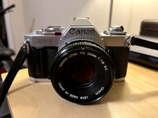 Canon AV-1 SLR 35mm Film