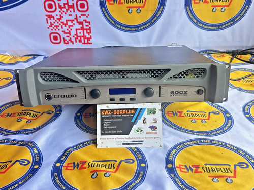 Crown xti 6002 - crown, amplificatore