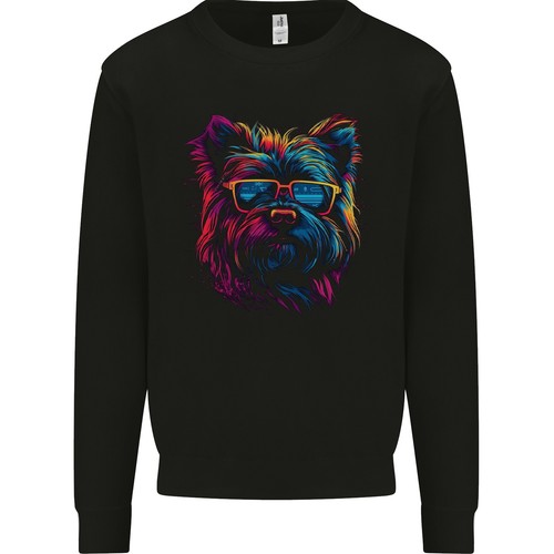 Felpa uomo yorkshire terrier - uomo,