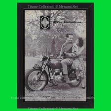 1957 * Pubblicità Originale 'Gilera - 300cc. Bicilindrica' in Cornice