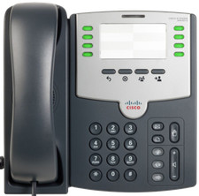 Telefono fisso VoIP Cisco Small Business SPA501G - Argento, grigio