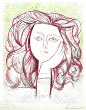 Pablo Picasso -Litografia COA