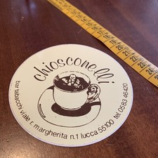 Adesivo Sticker Bar Chiosco Nelli VINTAGE Lucca