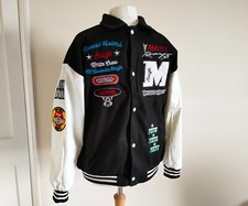 Giacca classica nera e rossa