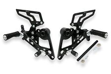 PEDANE REGOLABILI RACING NERO