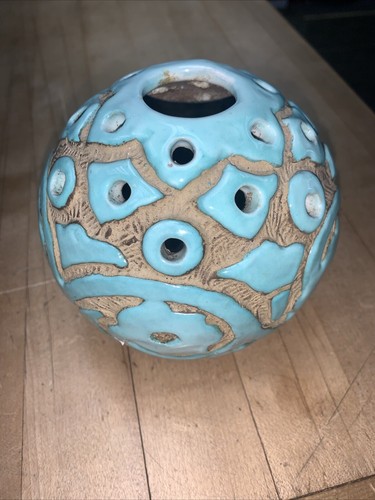 Vaso vintage sgraffito metà - vaso,