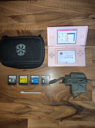 Console nintendo lite rosa - console,