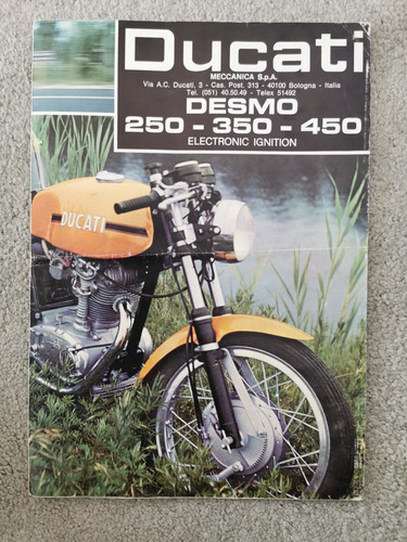 Ducati 250 350 450 desmo - 250-,
