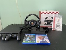 PS4 Slim 1TB, Volante per Ps4, Ps5 e Pc , FC24, FIFA 22, 2 controller