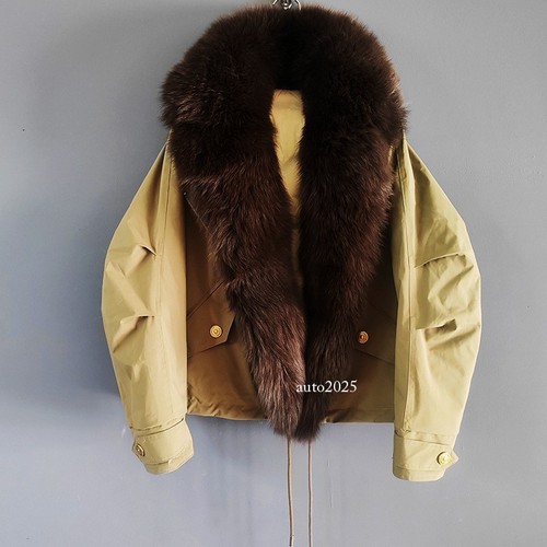 Parka piumino donna pelliccia