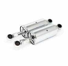 AMMORTIZZATORI PER HARLEY DAVIDSON SOFTAIL 89-99 SOSPENSIONI REGOLABILI CROMATI 