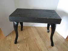 Sgabello panca rustica vintage