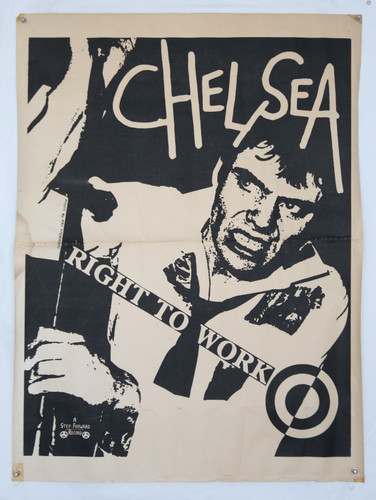 Original punk poster chelsea - original,