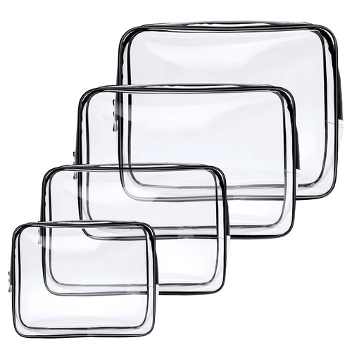 Beauty case trasparente set - beauty,