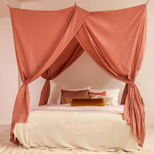 Baldacchino Rosa per Letto