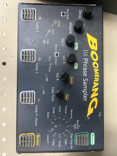 Boomerang iii frase sampler - boomerang,