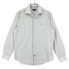 Camicia Tommy Hilfiger Casual Formale Regular Fit A Pois Uomo Taglia M (41 - 16)