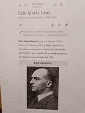 Autografo Storico, Ezio Maria Gray, Politico E Giornalista Italiano,Fu...