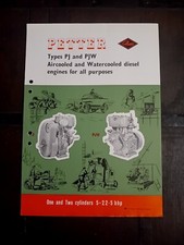 PETTER ENGINE MOTOREN MOTEUR FARM FATTORIA BROCHURE OPUSCOLO PROSPEKT MOTORI 