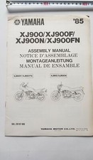 Yamaha XJ 900 FNFN 1985 manuale assemblaggio officina originale no riparazione