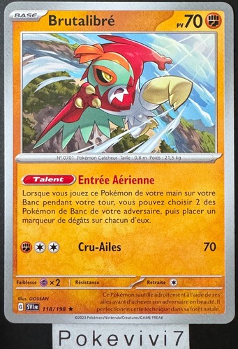 Carte pokemon brutalibre - pokemon,